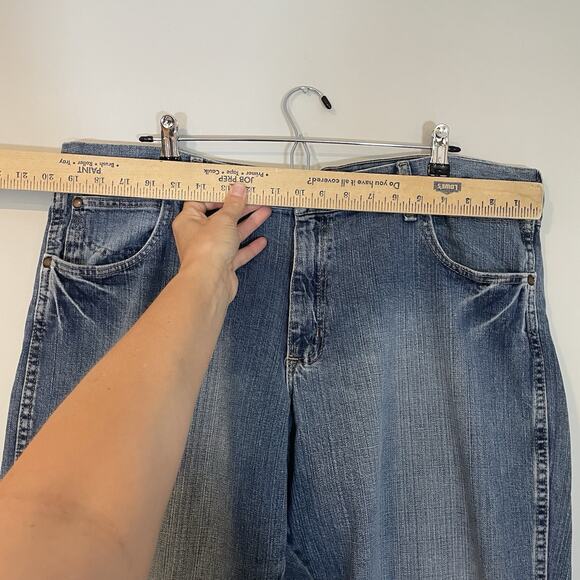 Wrangler Retro Jeans 40x34 Relaxed Fit Bootcut Men's Blue Denim WRT20TW Western - Picture 2 of 8